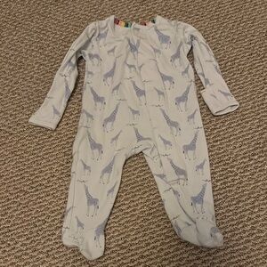 Giraffe Print Kids One Piece